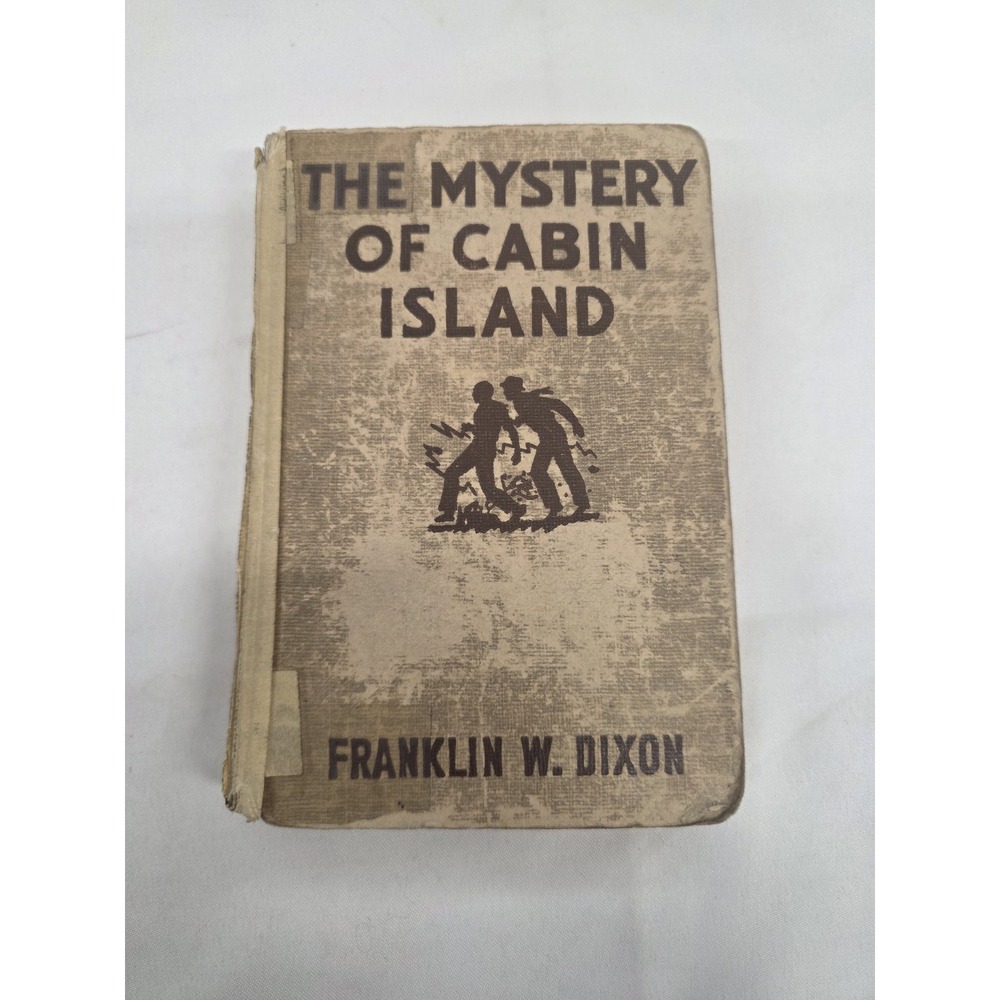 The Mystery Of Cabin Island Franklin W. Dixon 1929 Grosset & Dunlap Hardcover